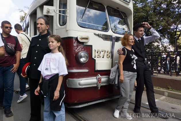 Выставка ретротрамваев