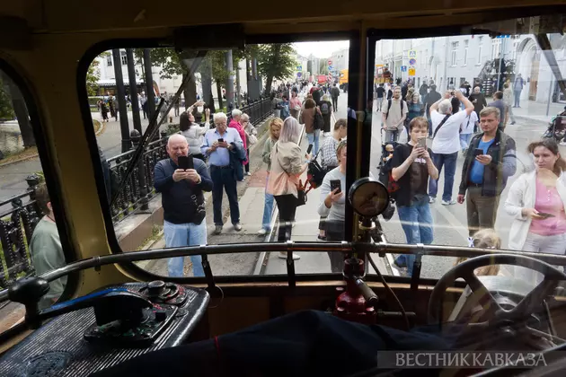 Выставка ретротрамваев