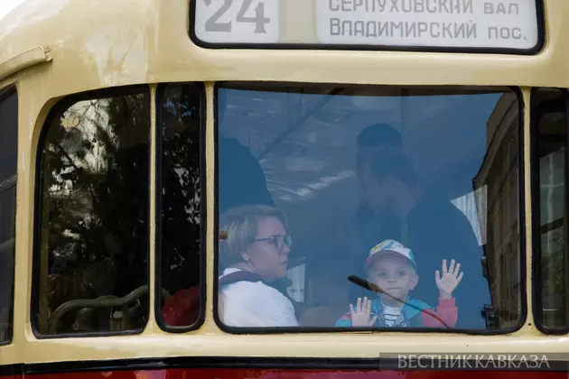 Выставка ретротрамваев