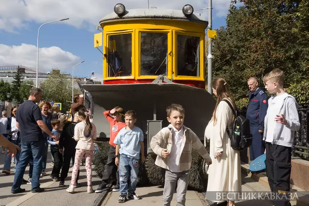 Выставка ретротрамваев