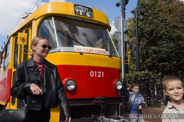 Выставка ретротрамваев