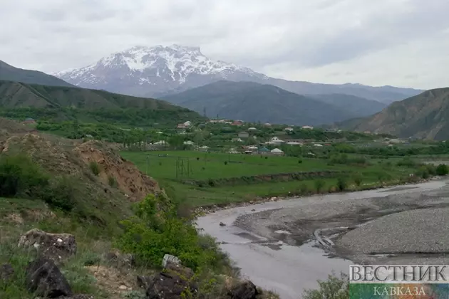 В Дагестане ливни разрушили мост через реку Уллучай