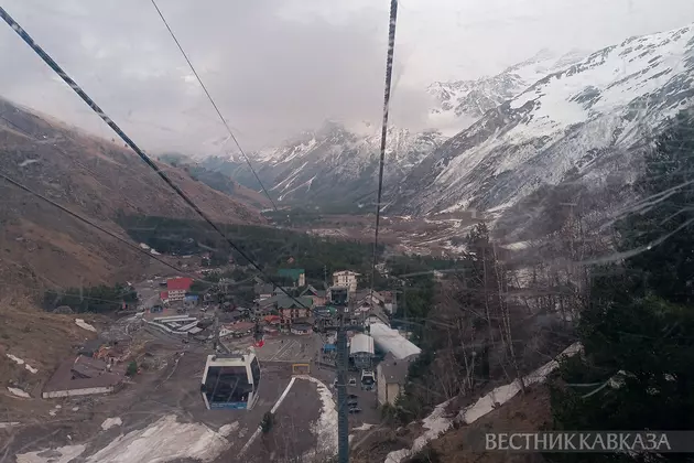 Канатная дорога в Приэльбрусье