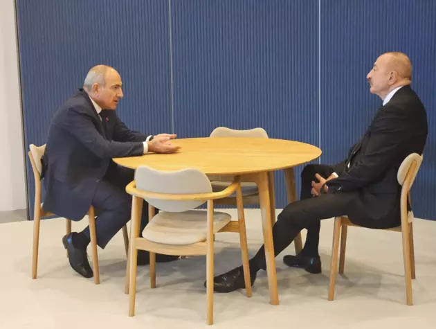 Ильхам Алиев и Никол Пашинян встретились в Копенгагене