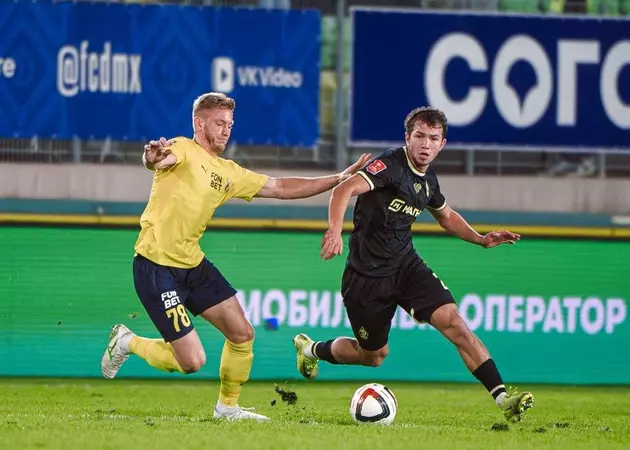 матч между футбольными клубами “Динамо“ Махачкала и “Ростов“