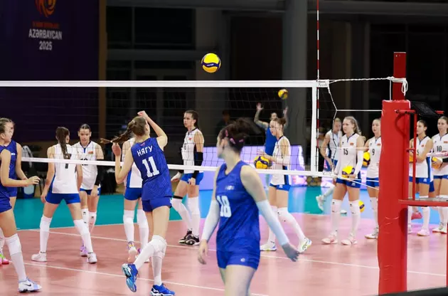 Соревнования по волейболу на III Играх стран СНГ завершились в Гяндже