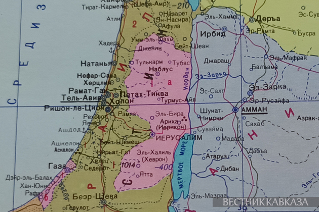 Карта Израиля