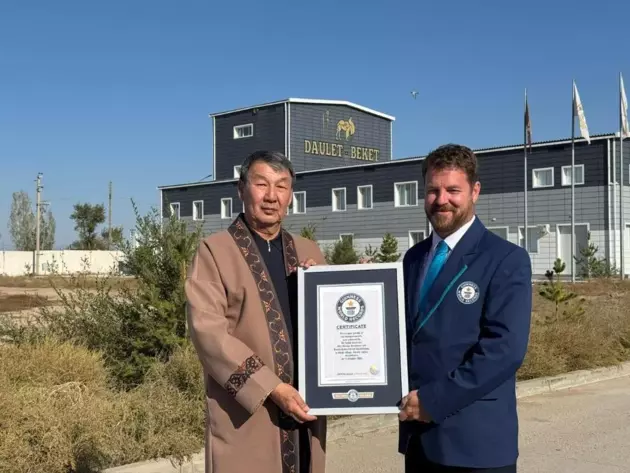 Караван из Алматинской области попал в Книгу рекордов Гиннесса