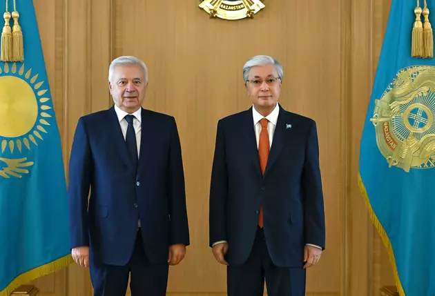 Президент Казахстана встретился с Вагитом Алекперовым