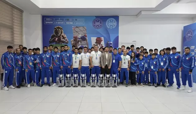 Азербайджанские кикбоксеры везут из Ташкента 26 медалей