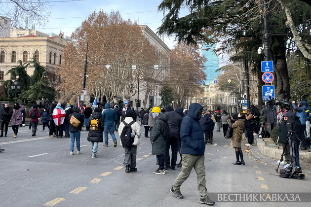 Протесты в Грузии