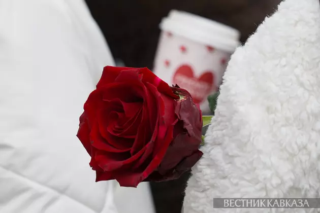 Роза и кофе