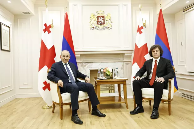 Никол Пашинян и Ираклий Кобахидзе