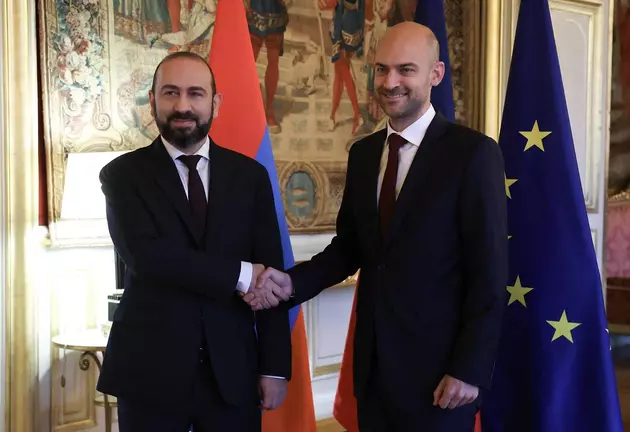 Арарат Мирзоян и Жан-Ноэль Барро