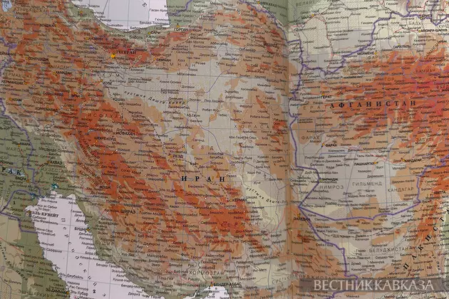 Карта Ирана