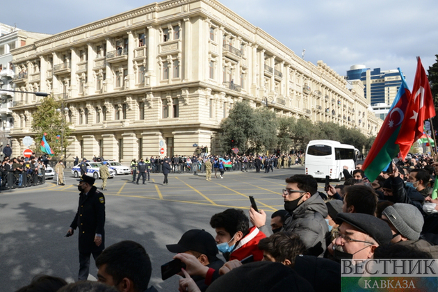 Парад в Баку