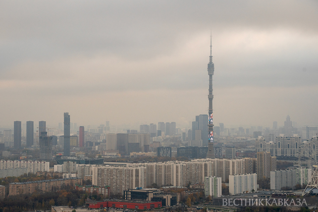 Вид на Останкинскую башню