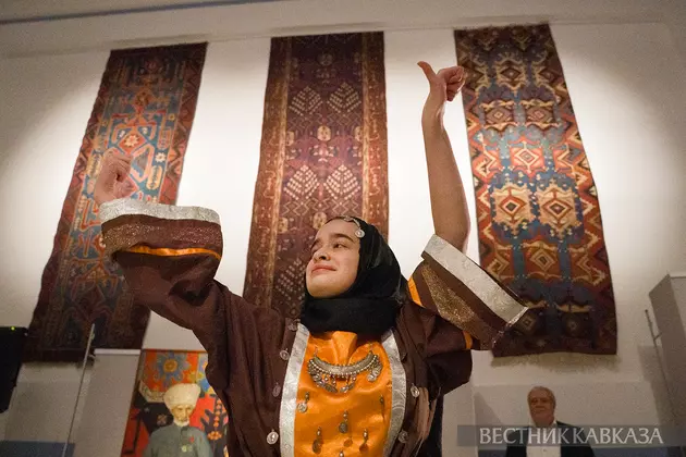 Выставка дагестанских ковров