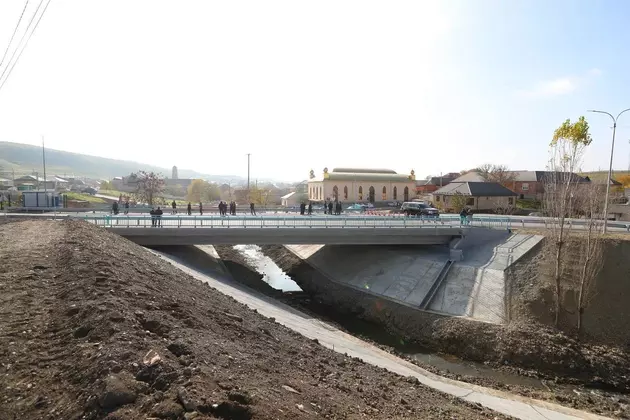 Новый мост соединил два района Ингушетии