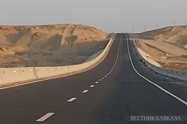 Дорога в пустыне