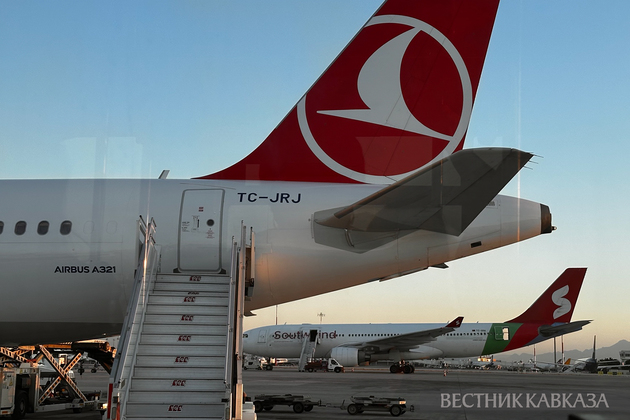 Самолет  Тurkish airlines