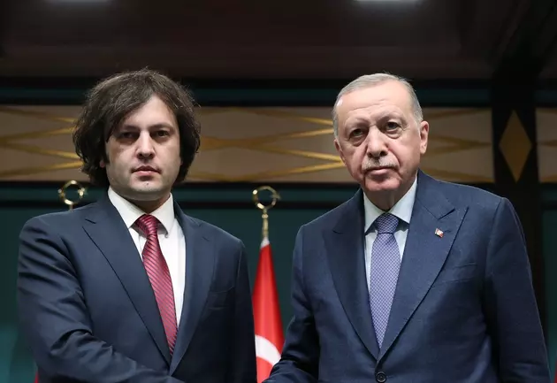 Ираклий Кобахидзе и Реджеп Тайип Эрдоган