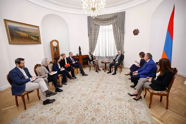 Спецпредставитель ЕС Магдалена Гроно прибыла в Ереван