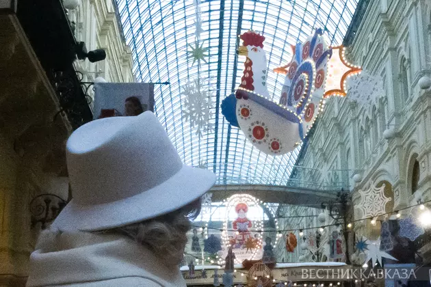 Новогоднее украшение ГУМа