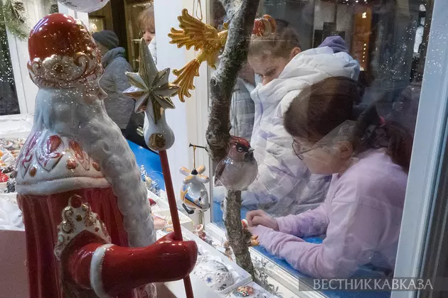 Новогодняя продажа в ГУМе