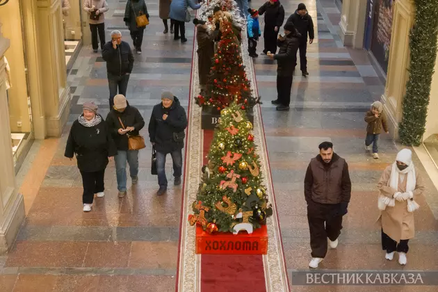 Новогоднее украшение ГУМа