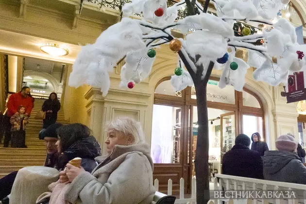 Новогоднее украшение ГУМа