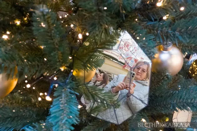 Новогодняя елка в ГУМе