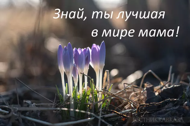 Открытка с Днем матери