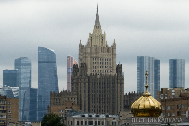 Вид на МИД и Москва Сити