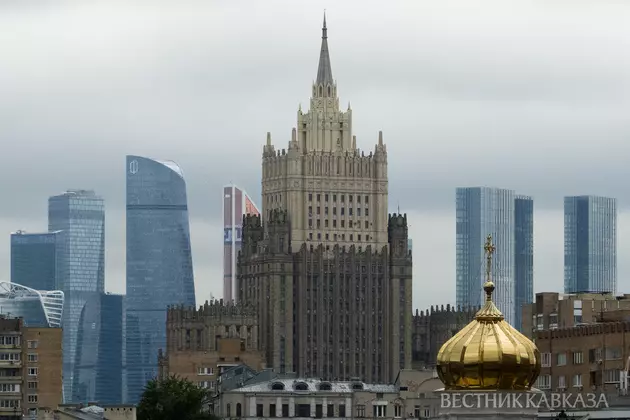 Вид на МИД и Москва Сити