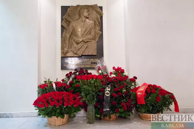 В Астраханской области прошли мероприятия в память о Гейдаре Алиеве