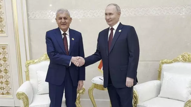 Путин: Россия намерена развивать отношения с Ираком