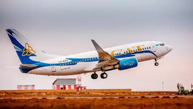 Стартовали прямые авиарейсы Шымкент-Тбилиси