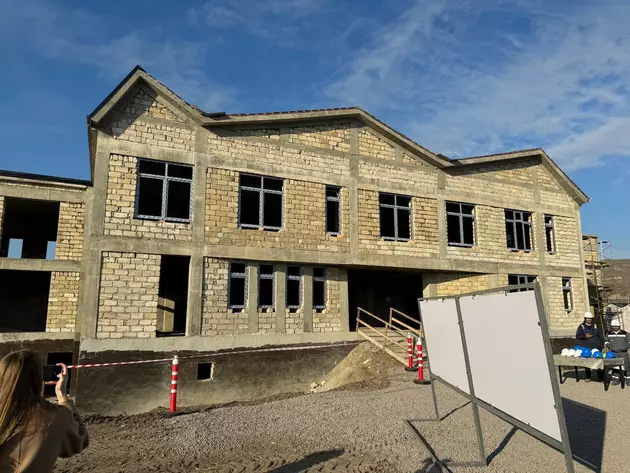 Детский сад от Астраханской области достроят в Губадлы весной