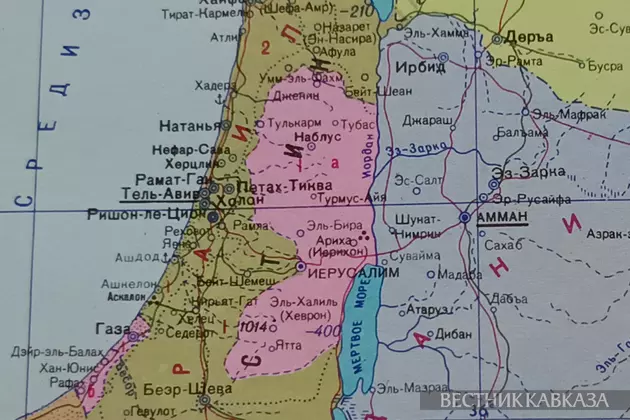 Карта Израиля