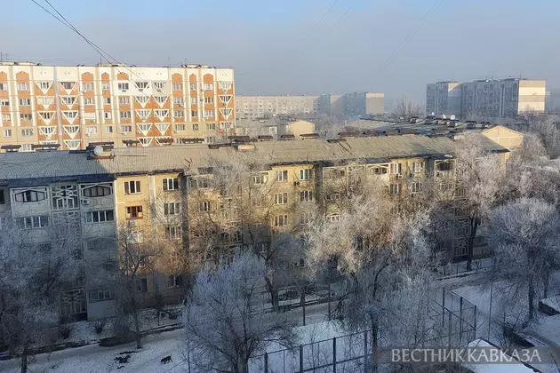 Вид на Алматы