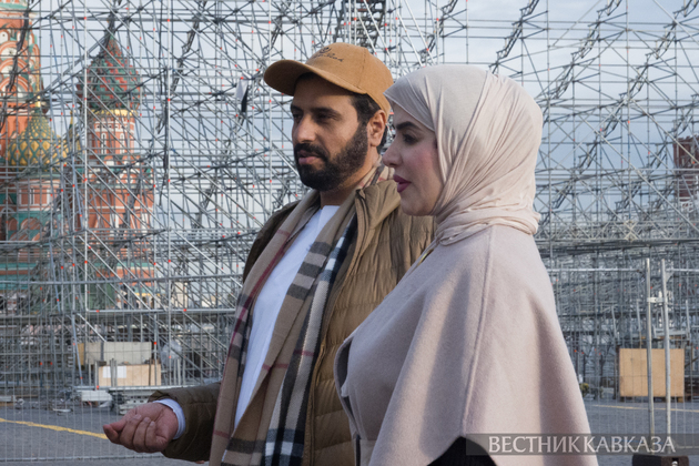 Туристы на Красной площади