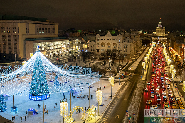 Краснодар вошел в число самых красочных новогодних городов России