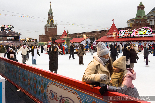 Каток на Красной площади