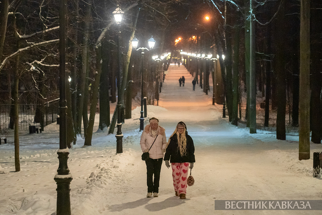 Вечер в парке Фили