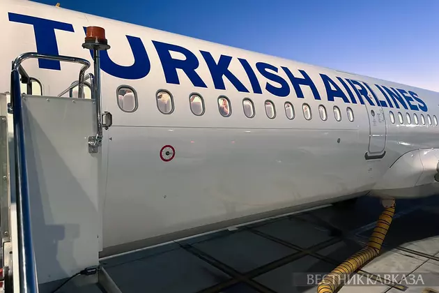 Самолет  Тurkish airlines