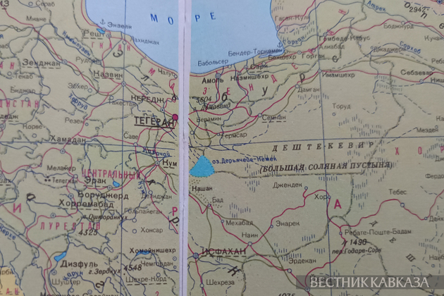 Карта Ирана