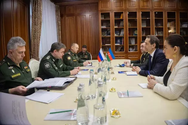 Посол Азербайджана встретился с замглавы Минобороны России