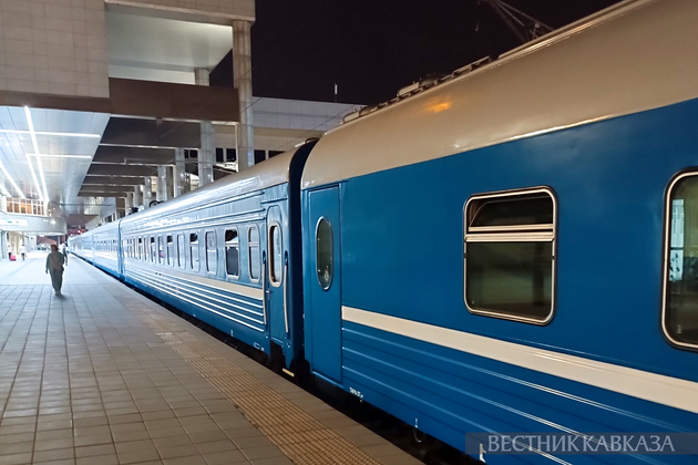 Поезд на вокзале