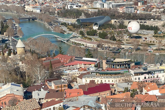 Вид на Тбилиси